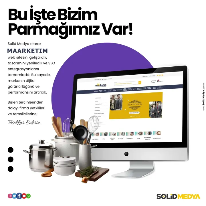 E-Ticaret Projesi 148 — Solid Medya Konya