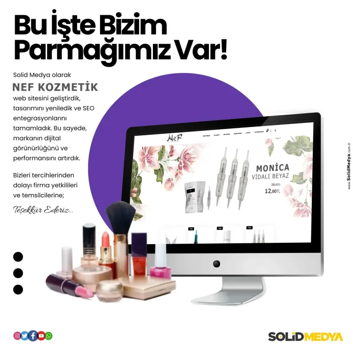 E-Ticaret Projesi 163 — Solid Medya Konya