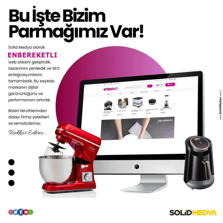 E-Ticaret Projesi 84 — Solid Medya Konya