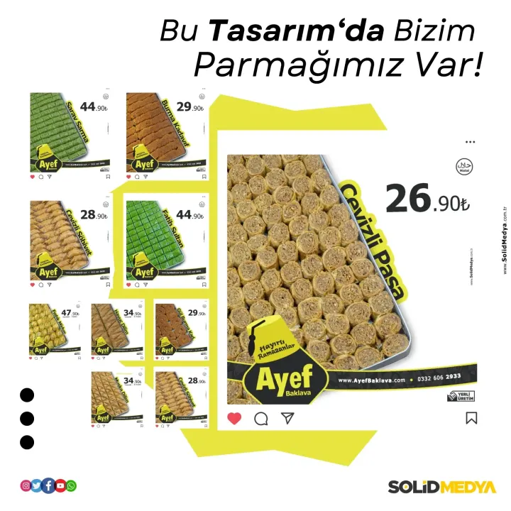 Ayefbaklava — Grafik Tasarım Projesi | Solid Medya