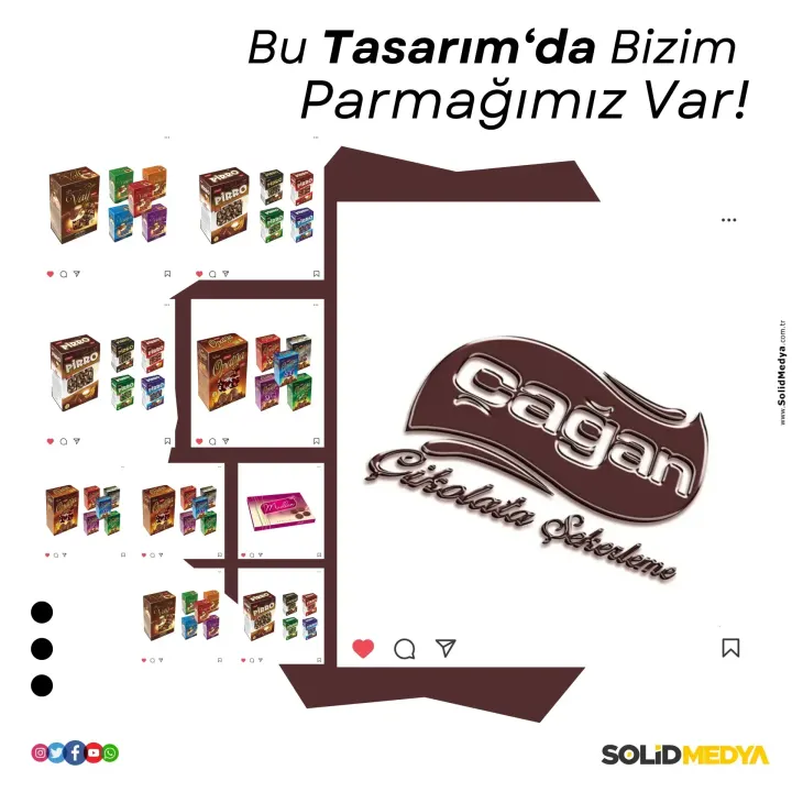 Cagancikolata — Grafik Tasarım Projesi | Solid Medya