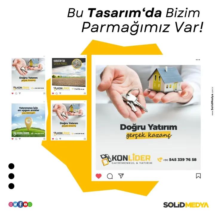 Konlideremlak — Grafik Tasarım Projesi | Solid Medya
