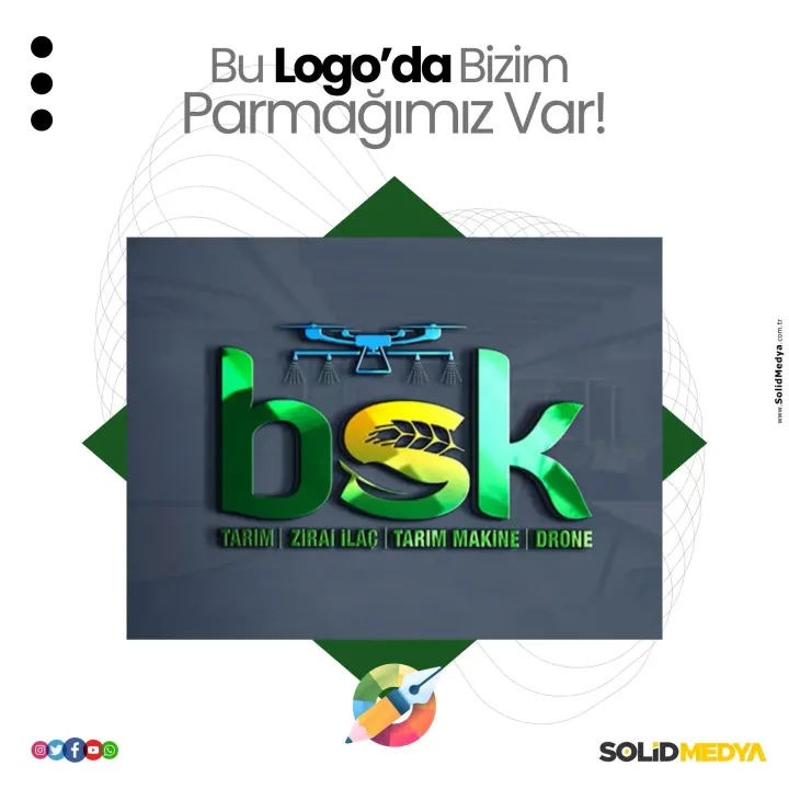 Logo Tasarım Projesi 15 — Solid Medya Konya