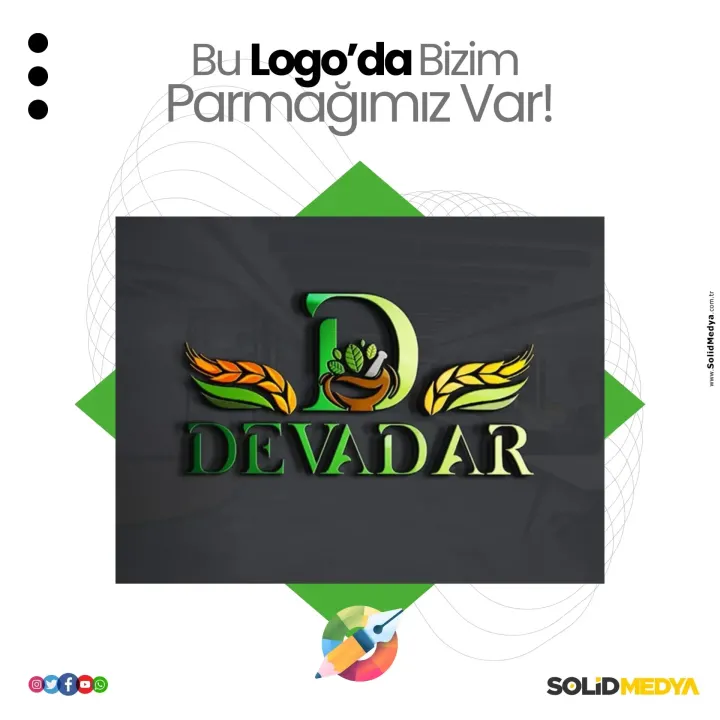 Logo Tasarım Projesi 29 — Solid Medya Konya