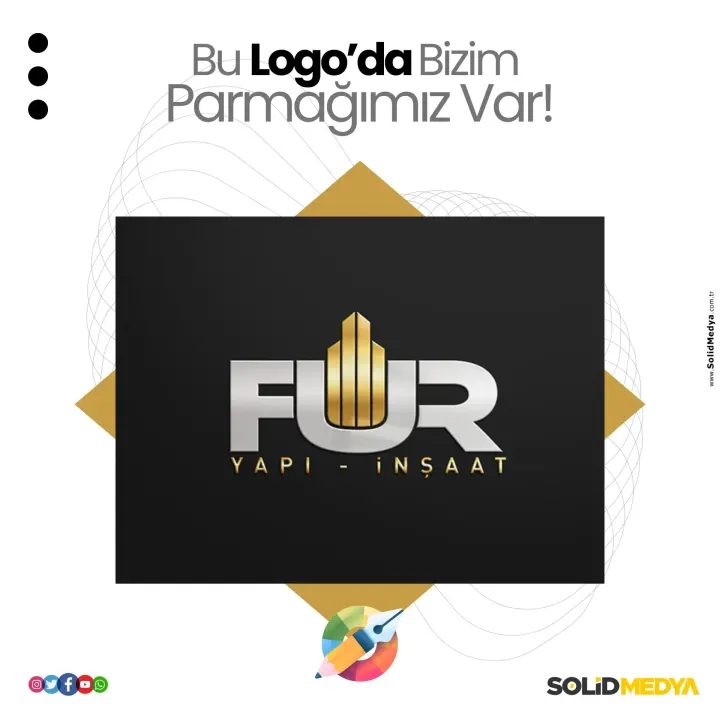 Logo Tasarım Projesi 36 — Solid Medya Konya
