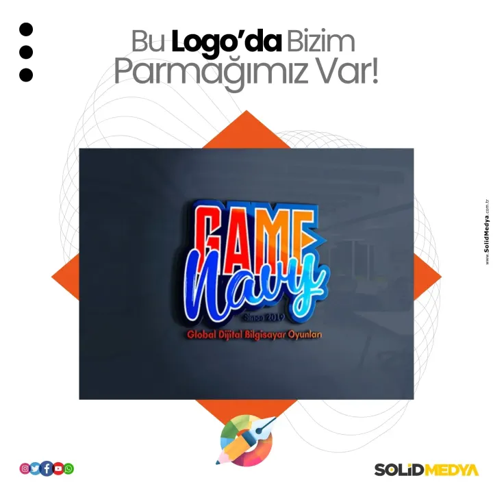 Logo Tasarım Projesi 37 — Solid Medya Konya
