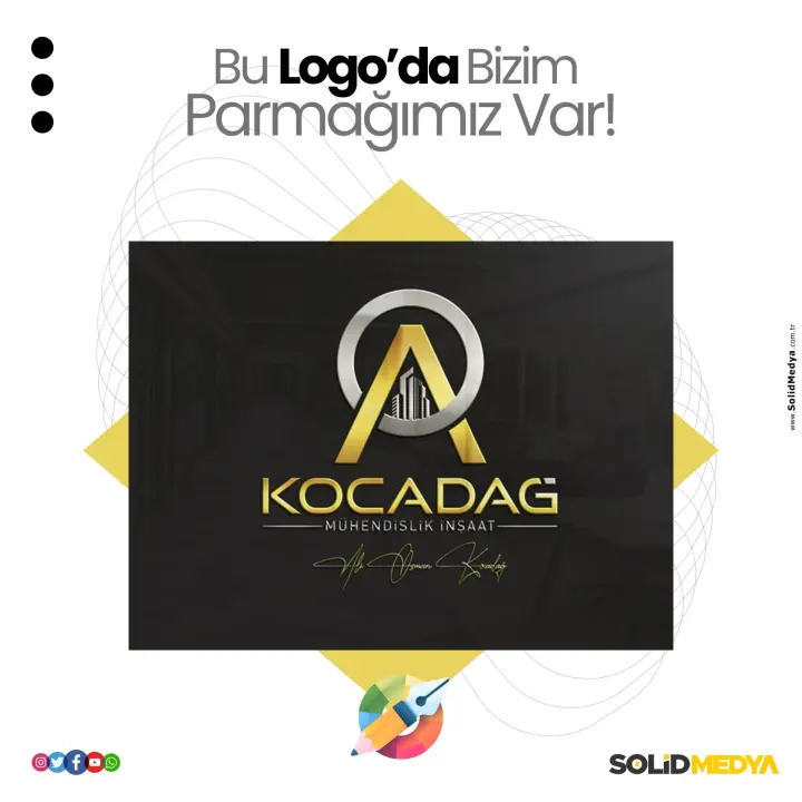 Logo Tasarım Projesi 43 — Solid Medya Konya