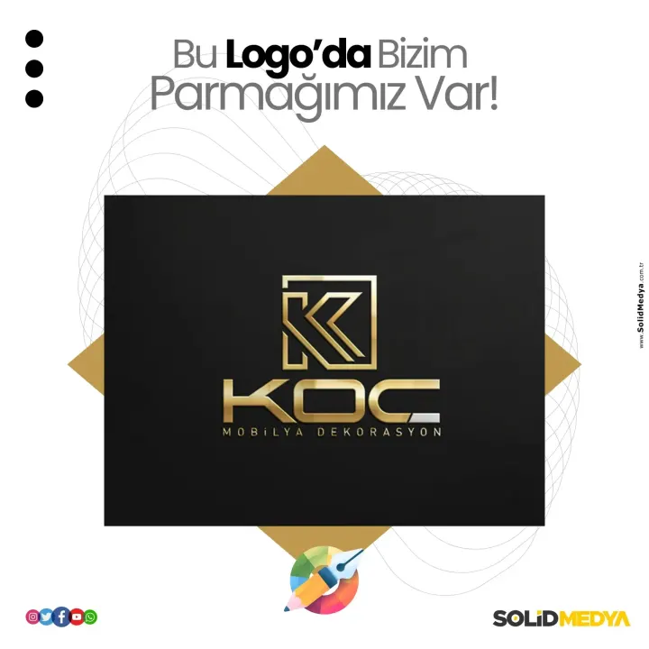 Logo Tasarım Projesi 45 — Solid Medya Konya
