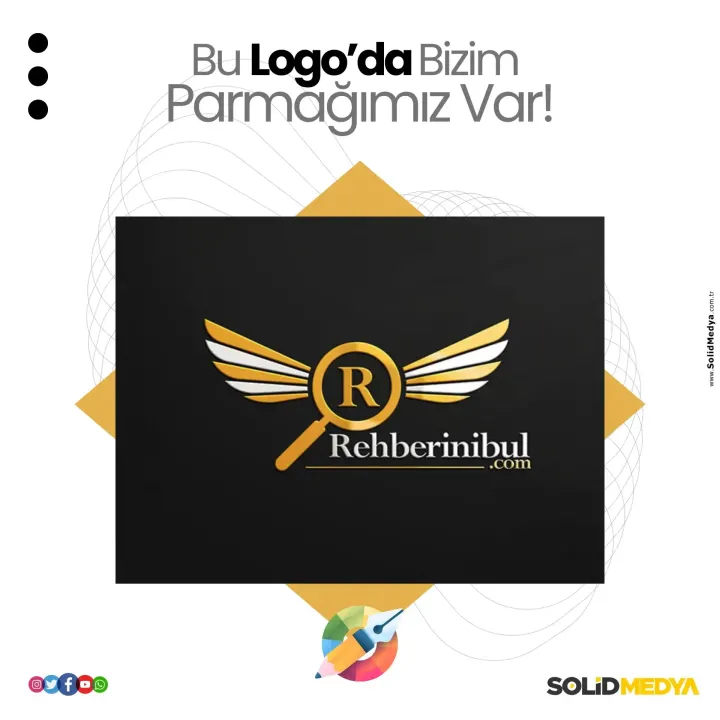 Logo Tasarım Projesi 58 — Solid Medya Konya