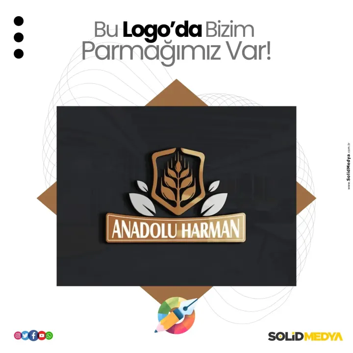 Logo Tasarım Projesi 7 — Solid Medya Konya