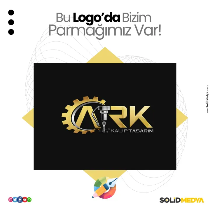 Logo Tasarım Projesi 8 — Solid Medya Konya