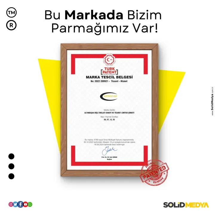 Adsgear — Marka Tescil Projesi | Solid Medya