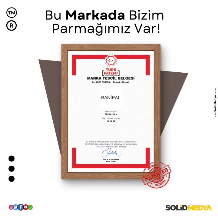 Banipal — Marka Tescil Projesi | Solid Medya
