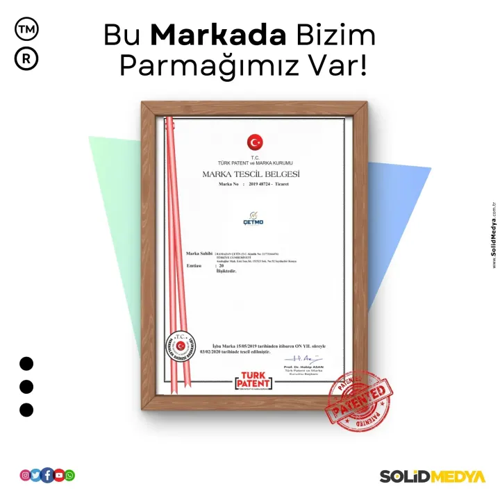 Cetmo — Marka Tescil Projesi | Solid Medya