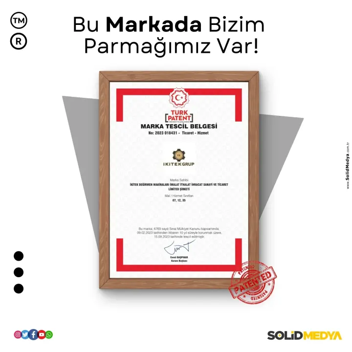 Ikitekgrup — Marka Tescil Projesi | Solid Medya