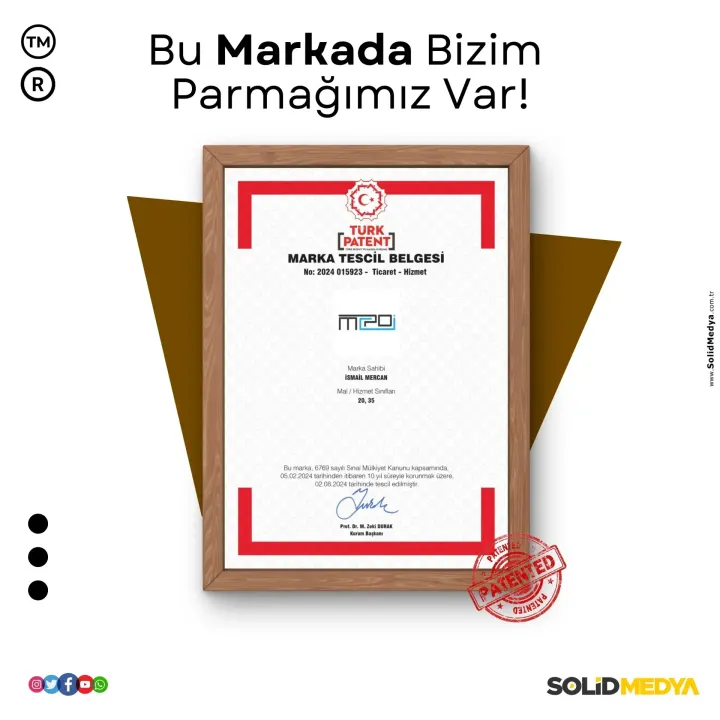 Mcpoi — Marka Tescil Projesi | Solid Medya