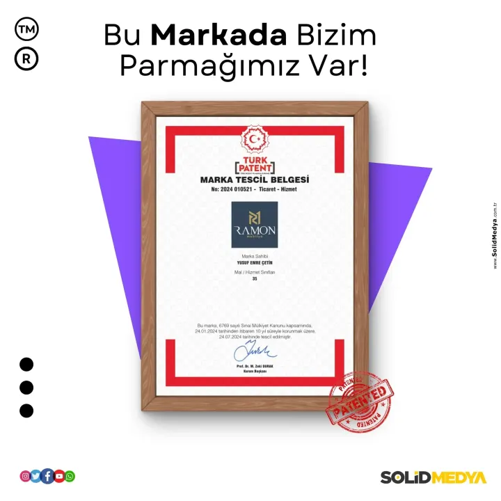 Ramonmobilya — Marka Tescil Projesi | Solid Medya