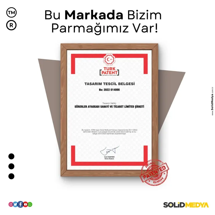Surerlerayakkabisanayi — Marka Tescil Projesi | Solid Medya