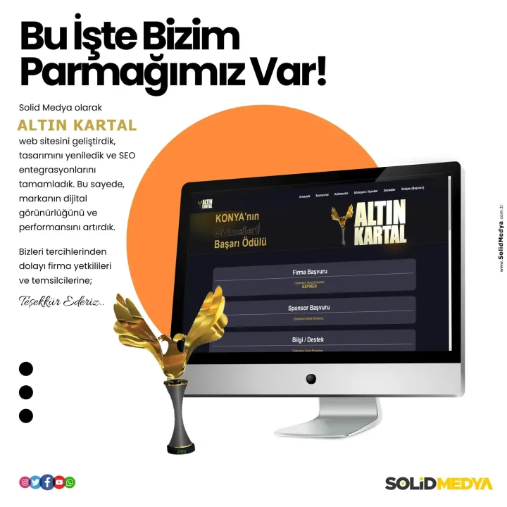 Altinkartalodulleri — Web Tasarım Projesi | Solid Medya