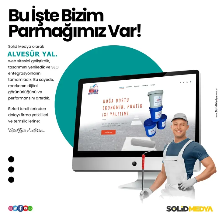 Alvesuryalitim — Web Tasarım Projesi | Solid Medya