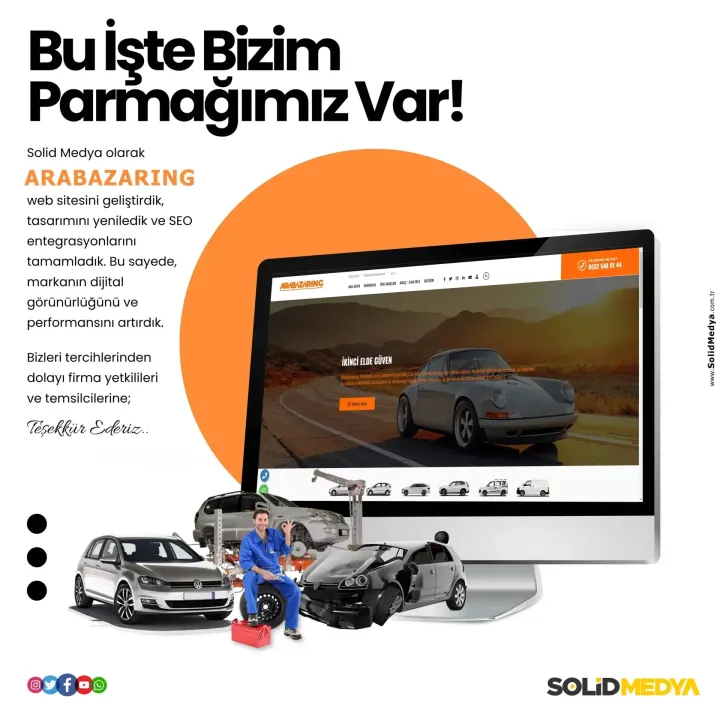 Arabazaring — Kurumsal Numara Projesi | Solid Medya