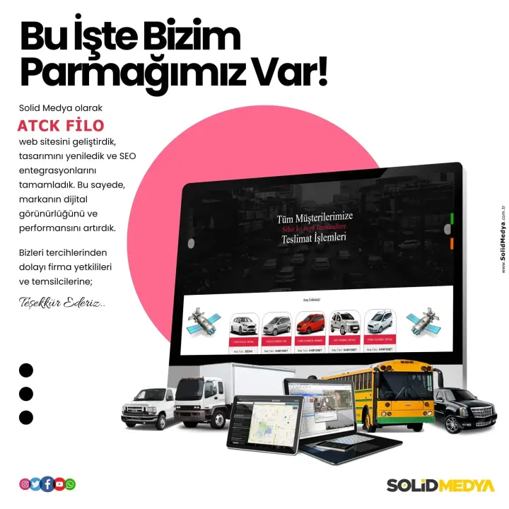 Arckfilo — Web Tasarım Projesi | Solid Medya