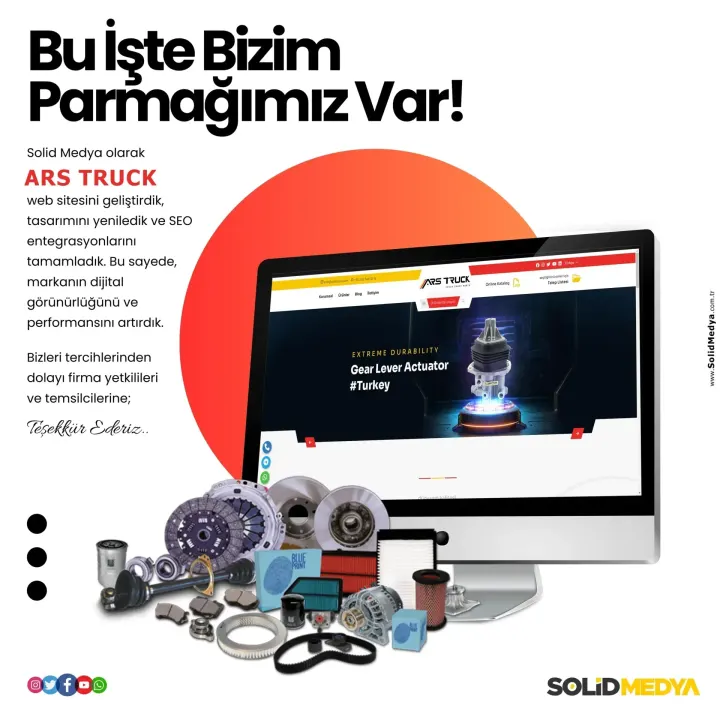Arstruck — Web Tasarım Projesi | Solid Medya