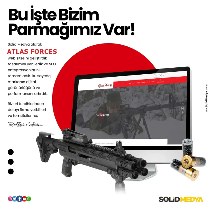 Atlasforces — Kurumsal Numara Projesi | Solid Medya