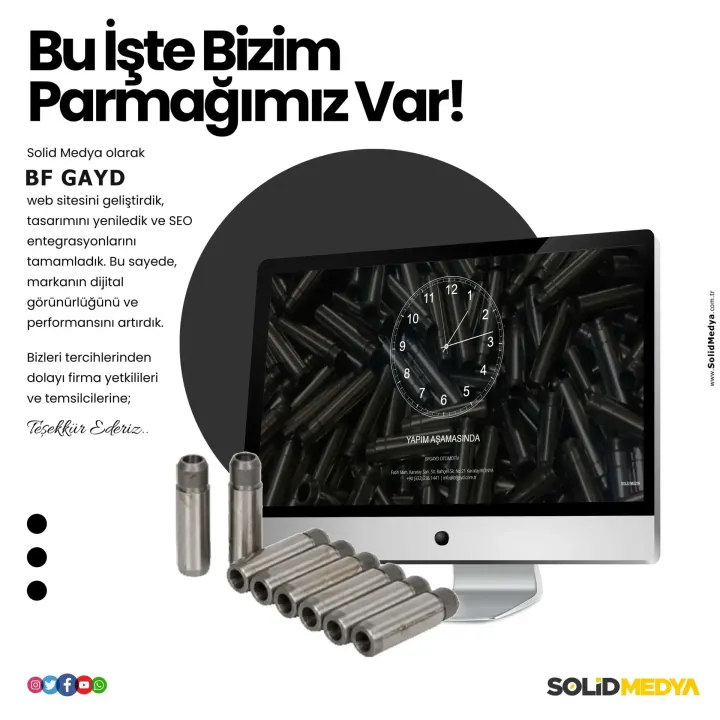 Bfgayd — Web Tasarım Projesi | Solid Medya