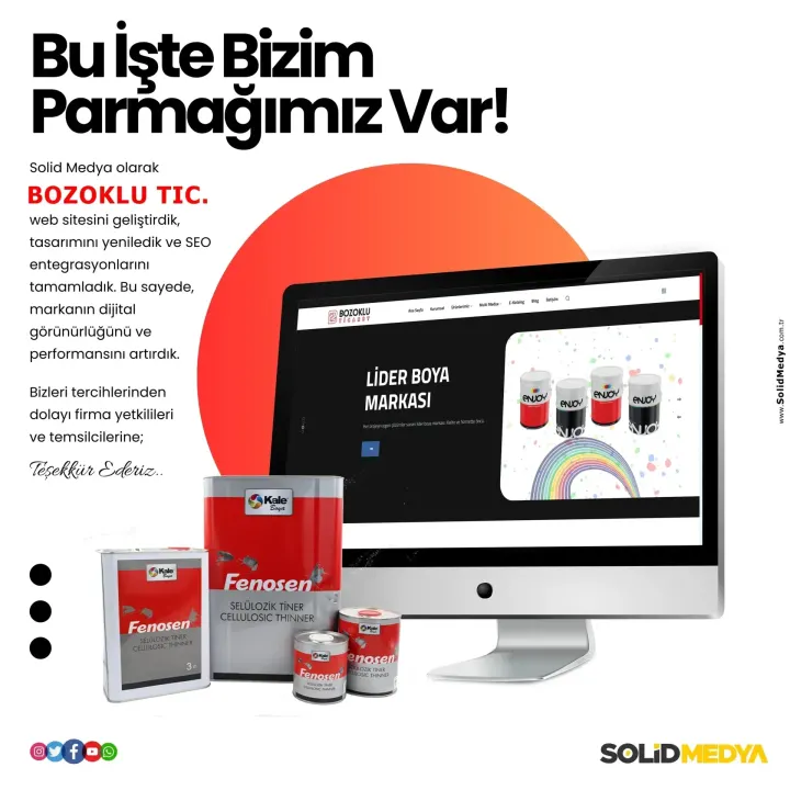 Bozokluticaret — Web Tasarım Projesi | Solid Medya