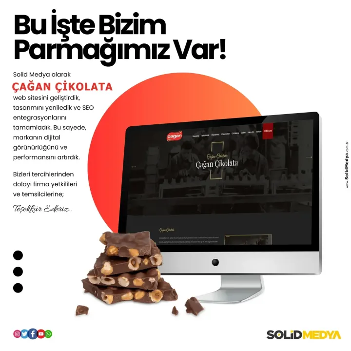 Cagancikolata — Web Tasarım Projesi | Solid Medya