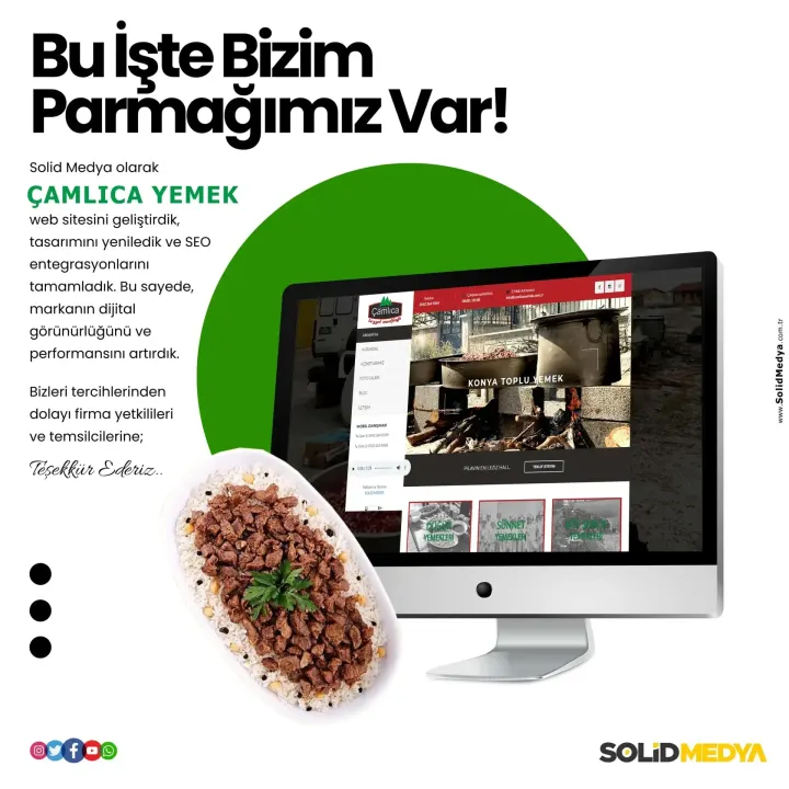 Camlicayemek — Kurumsal Numara Projesi | Solid Medya