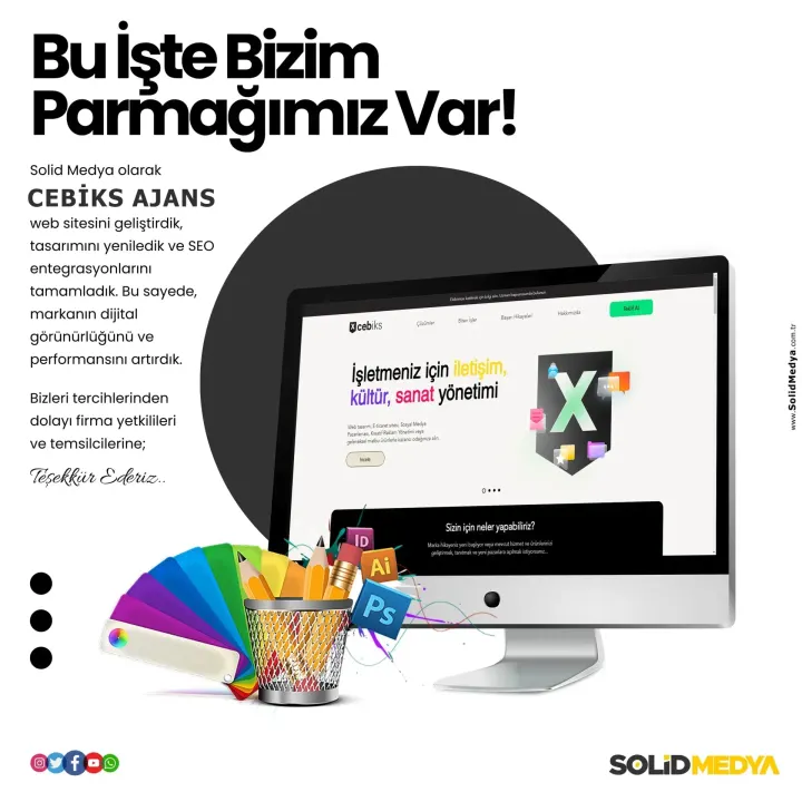 Cebiksajans — Yazılım Projesi | Solid Medya