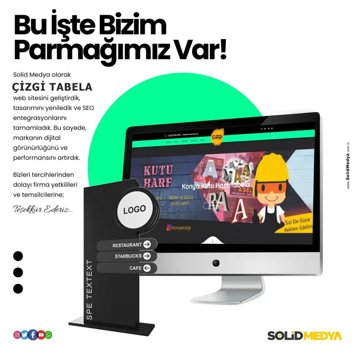 Cizgitabela — Web Tasarım Projesi | Solid Medya