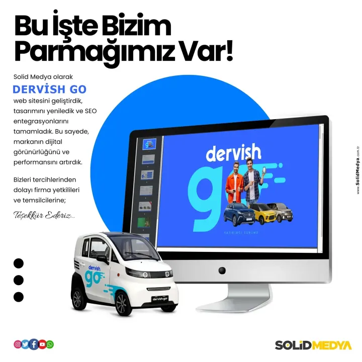 Dervishgo — Harita Projesi | Solid Medya