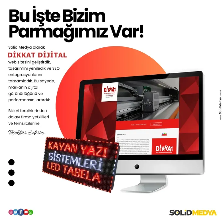 Dikkatdijital — Kurumsal Numara Projesi | Solid Medya