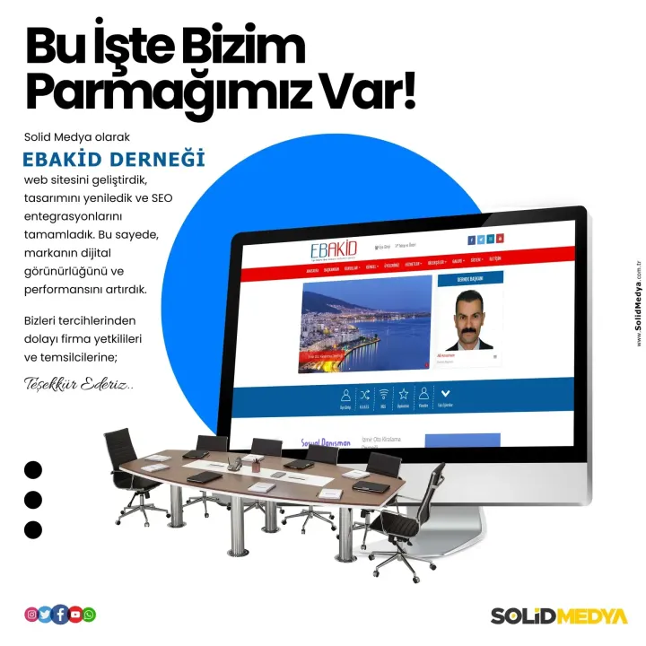 Ebakiddernegi — Web Tasarım Projesi | Solid Medya