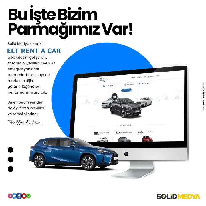 Eltrentacar — Kurumsal Numara Projesi | Solid Medya