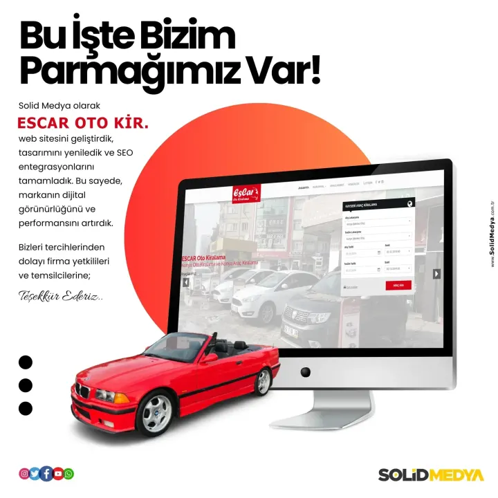 Escarotokiralama — Web Tasarım Projesi | Solid Medya