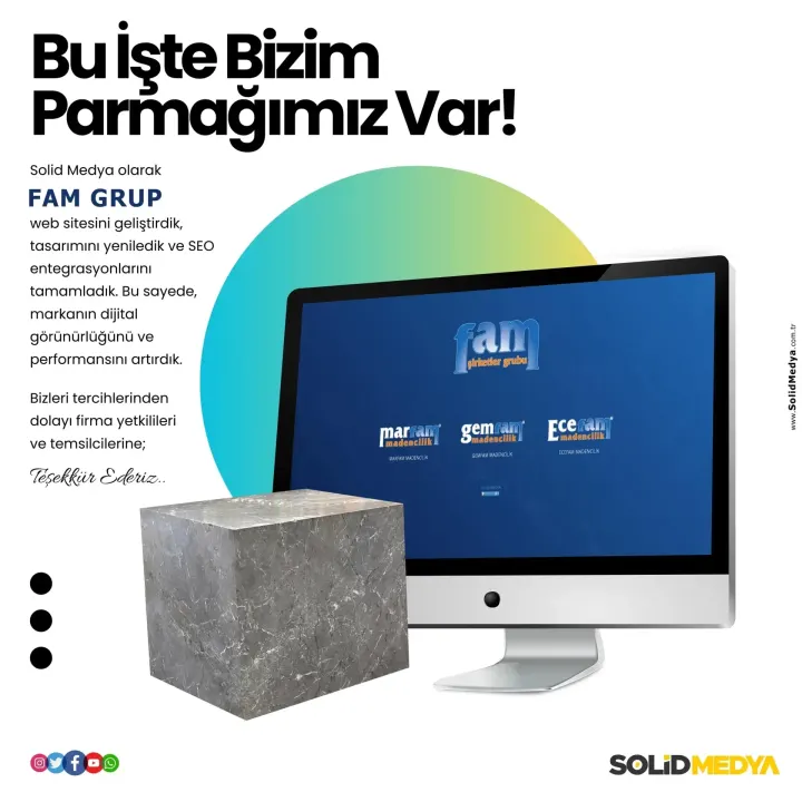 Famgrup — Web Tasarım Projesi | Solid Medya