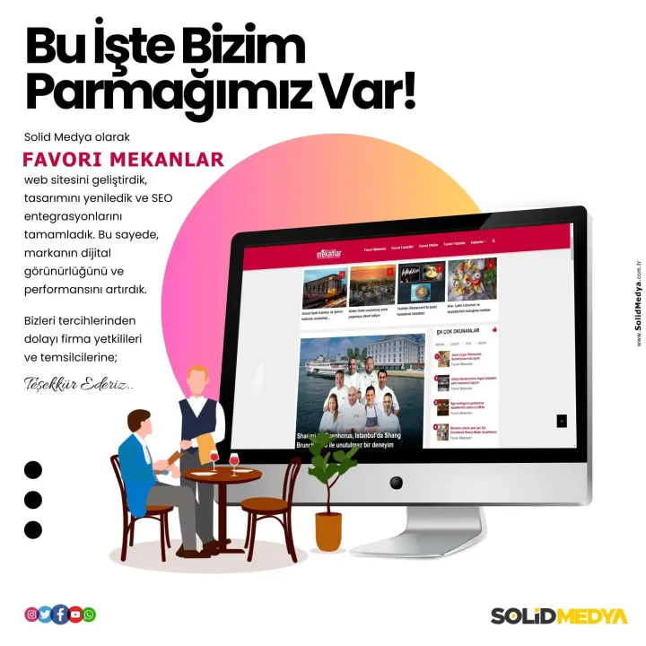 Favorimekanlar — Web Tasarım Projesi | Solid Medya