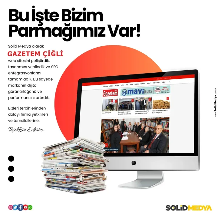 Gazetemcigli — Web Tasarım Projesi | Solid Medya