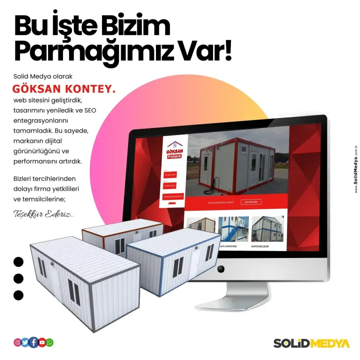 Goksankonteyner — Harita Projesi | Solid Medya