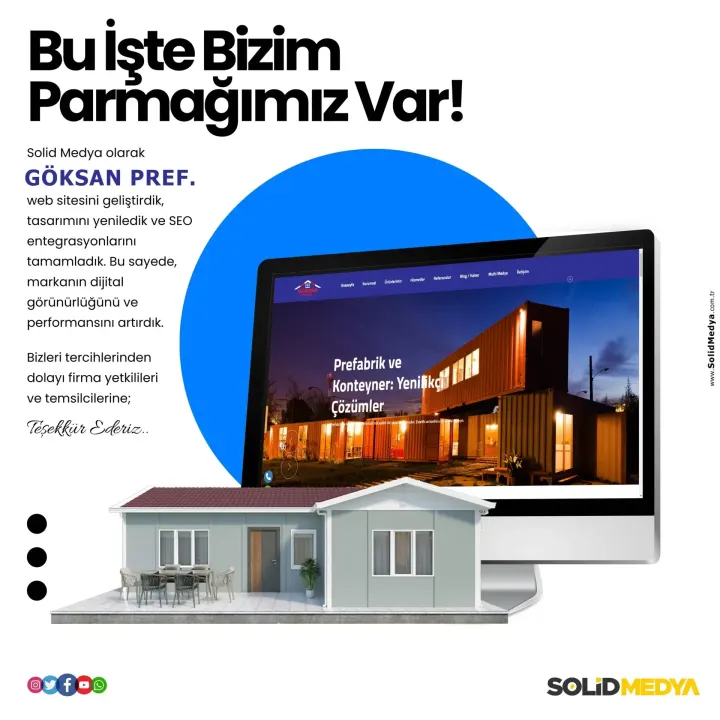 Goksanprefabrik 2 Goksanprefabrik 2 — E-Posta Projesi | Solid Medya