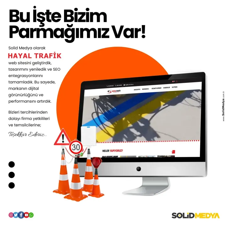 Hayaltrafik — Web Tasarım Projesi | Solid Medya