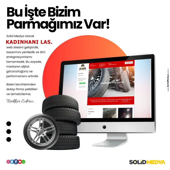 Kadinhaniotolastik — Web Tasarım Projesi | Solid Medya