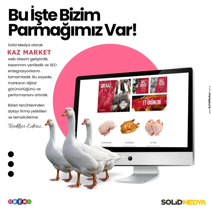Kazmarket Kazmarket — E-Posta Projesi | Solid Medya