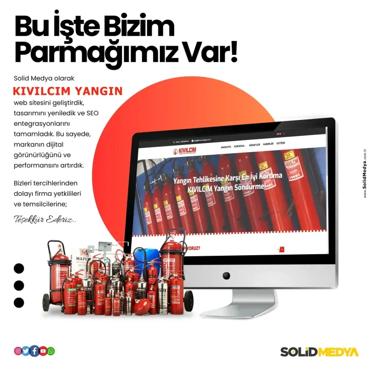Kivilcimyangin — Web Tasarım Projesi | Solid Medya