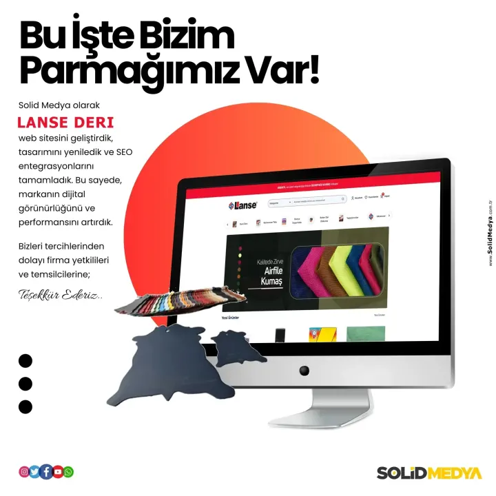 Lansederi — Web Tasarım Projesi | Solid Medya