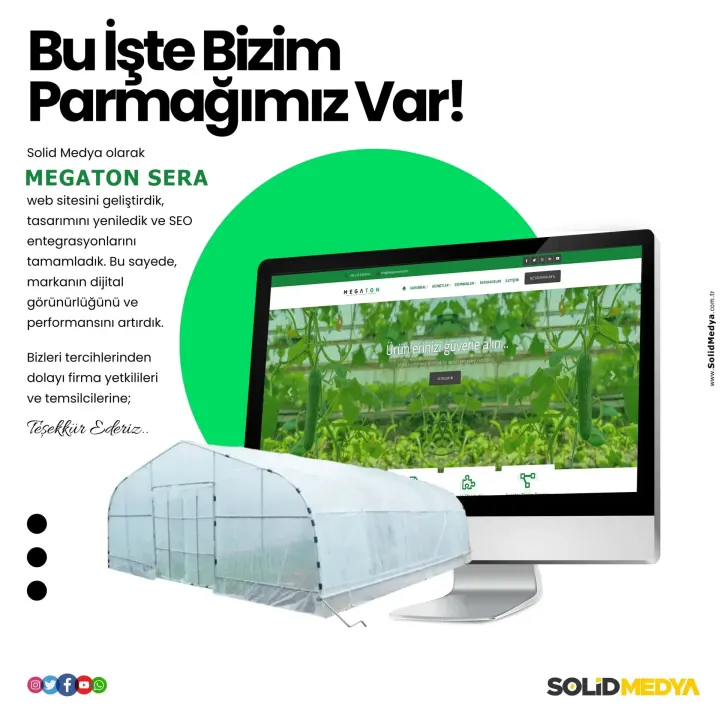 Megatonsera — Web Tasarım Projesi | Solid Medya